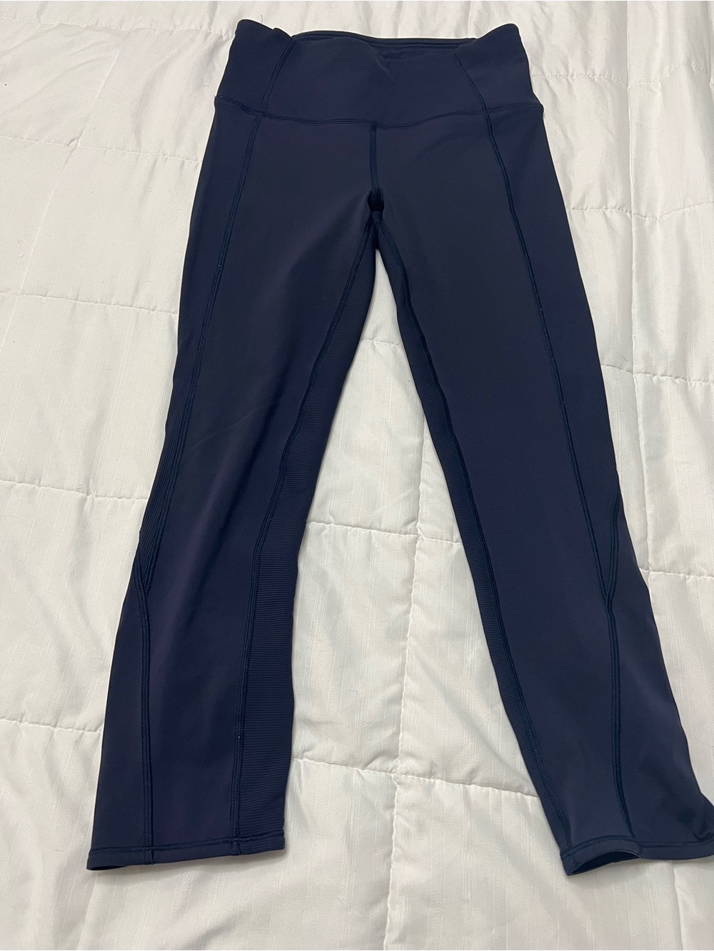 Lululemon Pace Rival Crop 22" Leggings - Midnight Navy Size 6